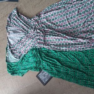 2 Size 4 (US, 8UK) colorful dresses with big pockets